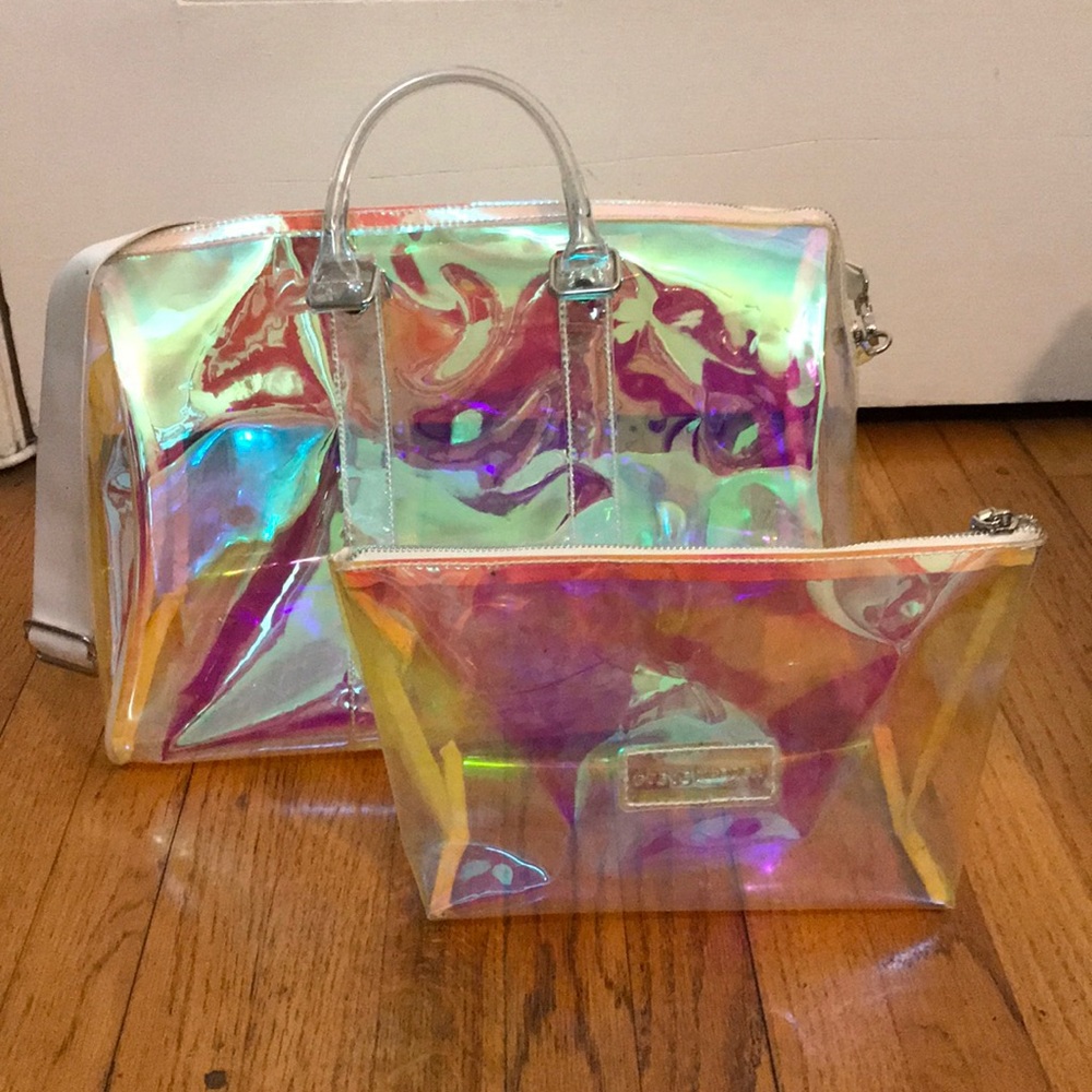 Holo Iridiscent Shoulder/ Tote/Satchel style Bag